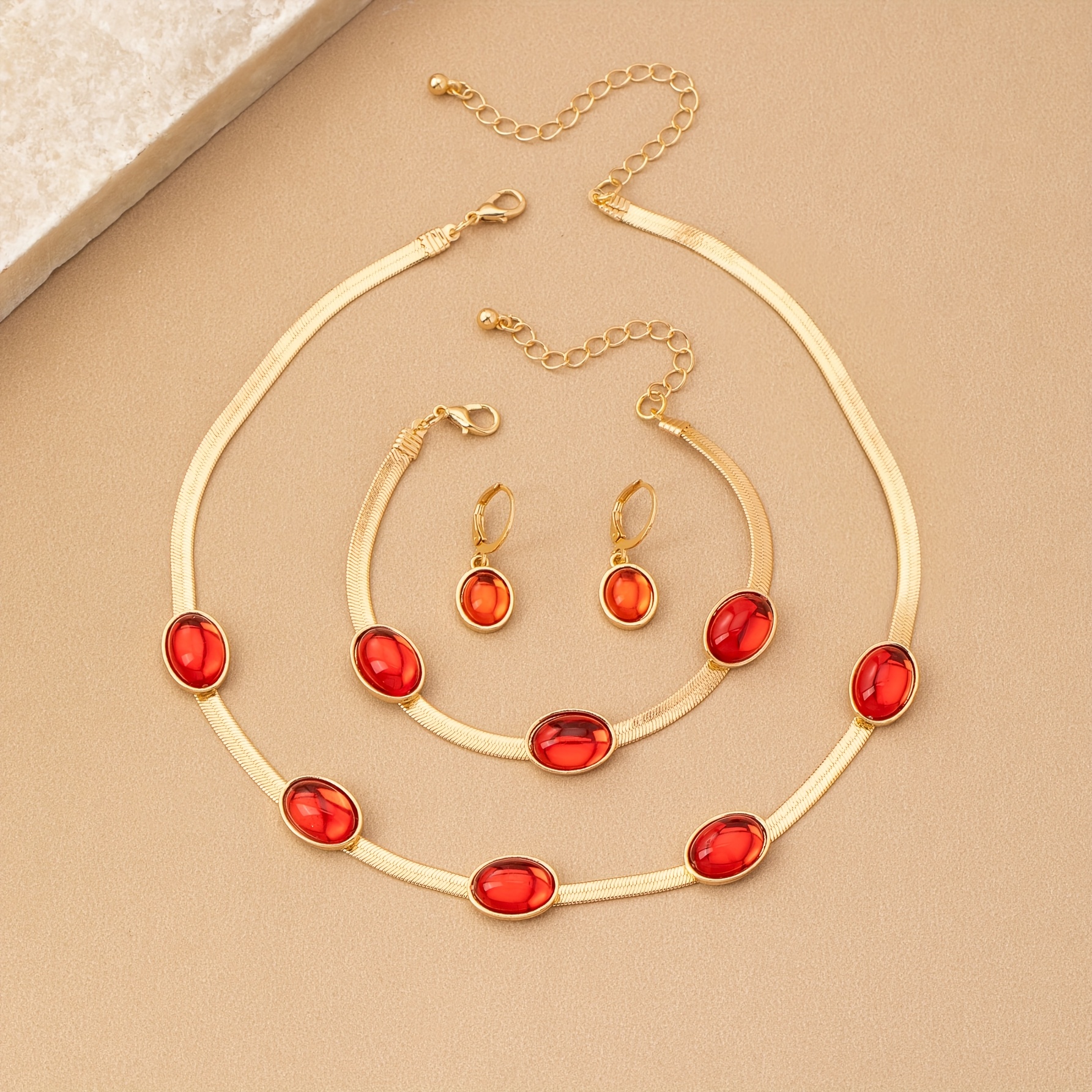 Vintage Bohemian Style Jewelry Set